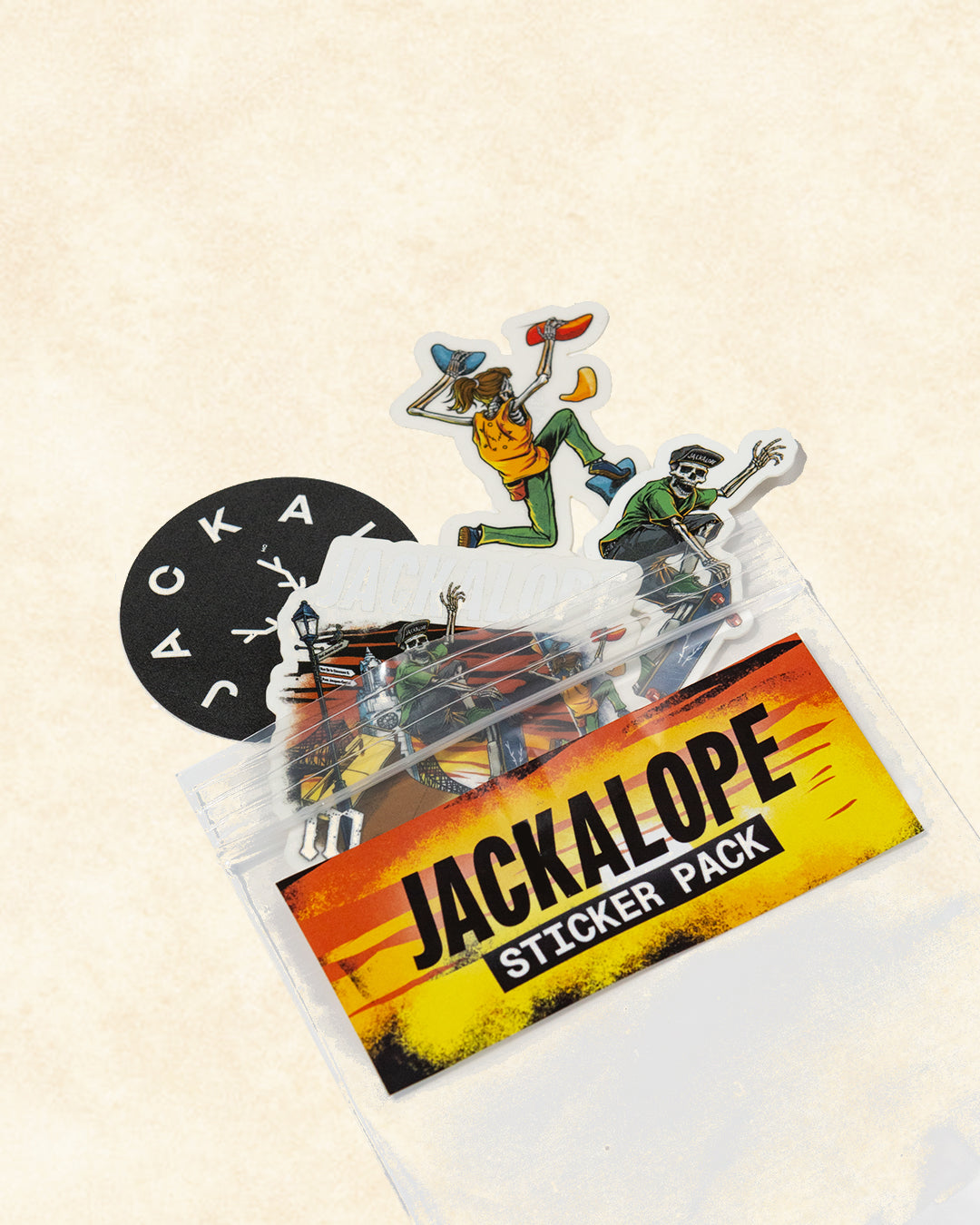 JACKALOPE Montréal 2025 Pack de Stickers - Édition Limitée