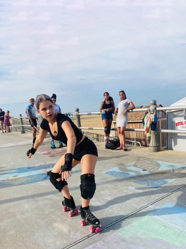 Street Park Roller skating Competition